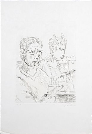 GIORGIO DE CHIRICO Senza titolo.