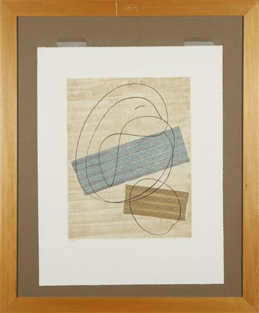 MAX ERNST Papier paint.