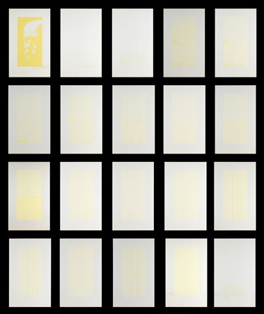 ANTONIO CALDERARA Cartella composta da n.16 fogli.