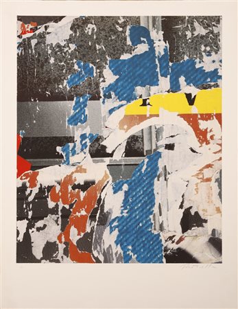 MIMMO ROTELLA Senza titolo. .