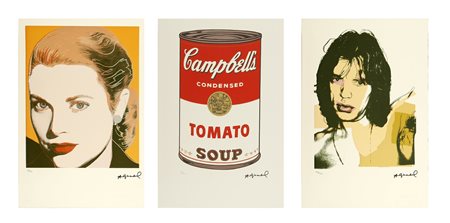 ANDY WARHOL Lotto composto da n.4 fogli.