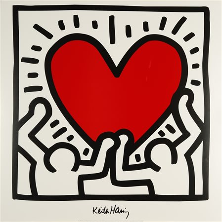 KEITH  HARING Senza titolo.