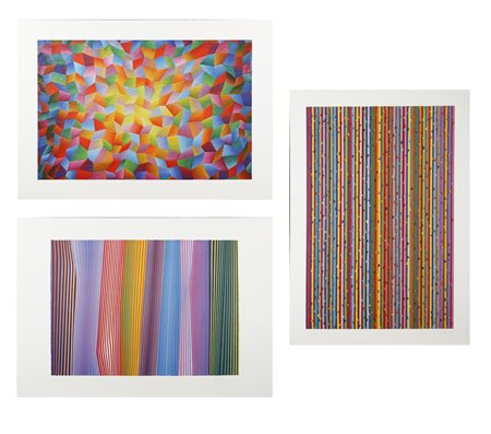 GIOVANNI DELL'ACQUA Cartella composta da n.3 fogli. Le astuzie del colore.