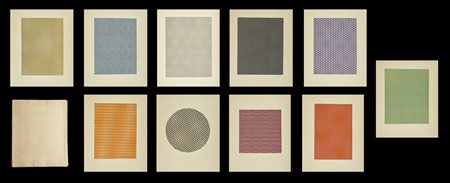 JOEL STEIN Jeux de trames (10 fogli).