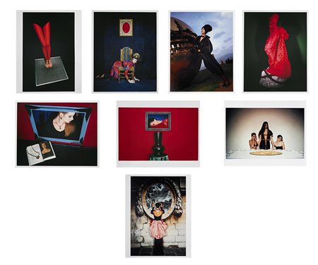 ANTONIO  GUCCIONE Cartella composta n.8 fotografie. Fashion from the 80's.