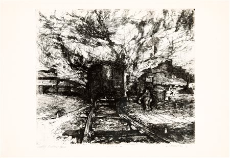 WALTER PIACESI (1929) - Senza Titolo, 1960