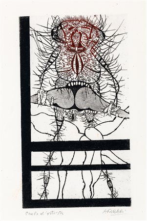 AGENORE FABBRI (1911-1998) - Senza Titolo