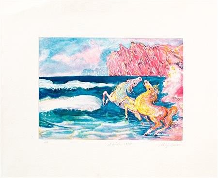 ALIGI SASSU (1912-2000) - Senza Titolo