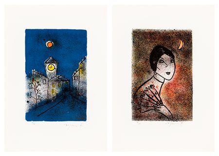 FRANCO ROGNONI (1913-1999) - Senza Titolo, 1985