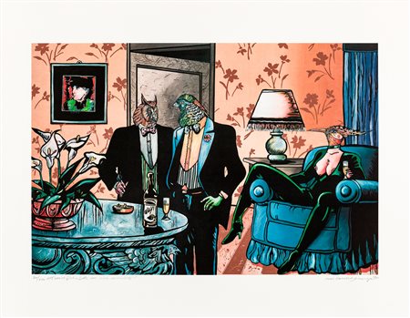 MAX HAMLET SAUVAGE (1950) - Senza Titolo, 1991