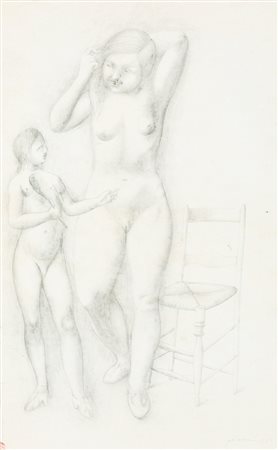 GIACOMO MANZÙ (1908-1991) - Senza Titolo