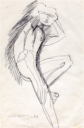 REMO BRINDISI (1918-1996) - Senza Titolo, 1976