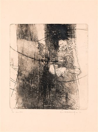 GIANCARLO CAZZANIGA (1930-2013) - Jazz Man, 1960