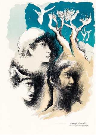 AUTORI VARI - Lotto unico composto da 2 litografie