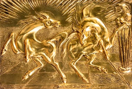 ALIGI SASSU (1912-2000) - Cavalli, 1981