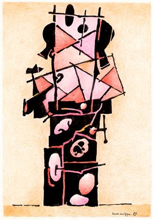 LUCA CRIPPA (1924-2002) - Senza Titolo, 1989