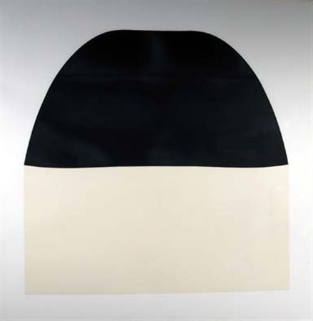 BURRI ALBERTO (Città di Castello 1915 - Nizza 1995) "Senza titolo" Incisione...