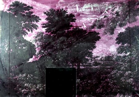 FESTA TANO (Roma 1938 - Roma 1988) "Paesaggio antico" 1981 Riporto...