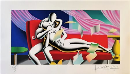 Mark Kostabi “As time goes by” 2019