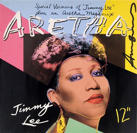 Andy Warhol “Aretha”  1986