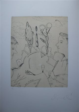 Luca Alinari “Due alberi due uomini”