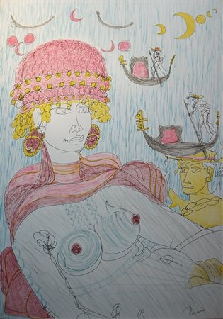 Tono Zancanaro “Senza titolo” 1982