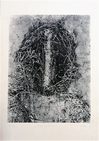 Vasco Bendini “Senza titolo” 1971