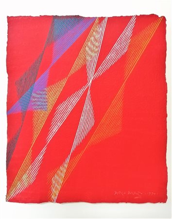 Piero Dorazio “Senza titolo” 1990