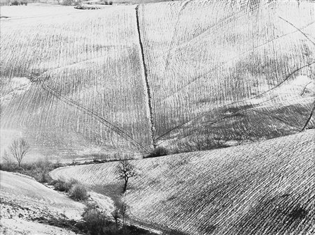 Mario Giacomelli (1925-2000)  - Paesaggio, anni 1970
