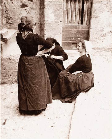 Alfredo Libero Ferretti (1919-2007)  - Donne di Scanno, 1957