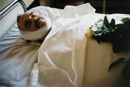 Nan Goldin (1953)  - Bold Dead, from the series "Alf and Fritz, Volcano", 1993