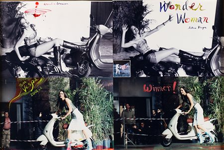 Peter Beard (1938)  - Wonder Woman likes Vespa, 2001