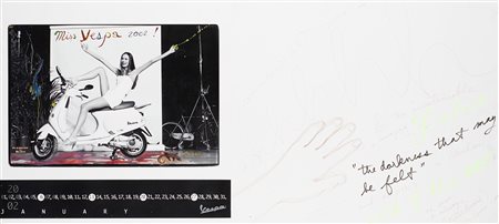 Peter Beard (1938)  - Miss Vespa (Piaggio Vespa calendar), 2001