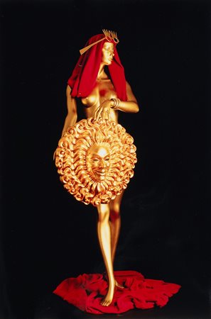 Pino Settanni (1949-2010)  - Tarocchi d'oro: Il Sole, 1994