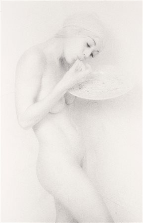 Lynn Bianchi (1944)  - Woman eating spaghetti, 1997