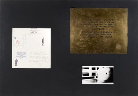 FRANCO VACCARI 
Esposizione in tempo reale n. 9 - La stanza fotografica, 1972