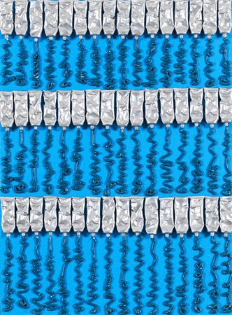  FERNANDEZ ARMAN
Blue and silver, 2002