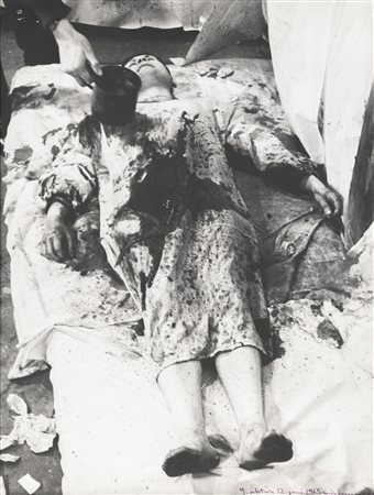 HERMANN NITSCH 
9. Aktion 12.6.1965, 1965