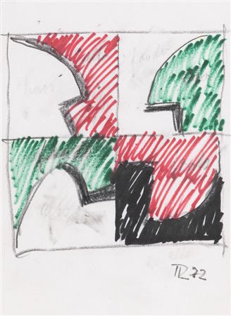 HANS RICHTER
Senza titolo, 1972