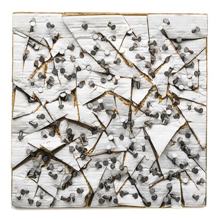 GÜNTHER UECKER
Poesy of destruction, 1984