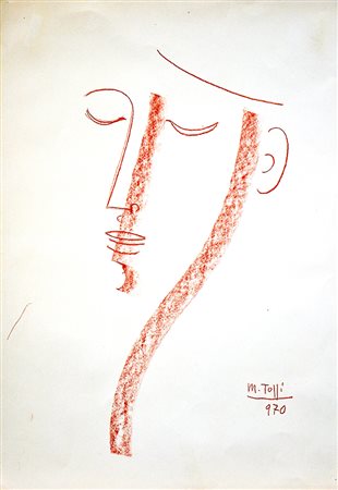 MARIO TOZZI, Senza titolo, 1970