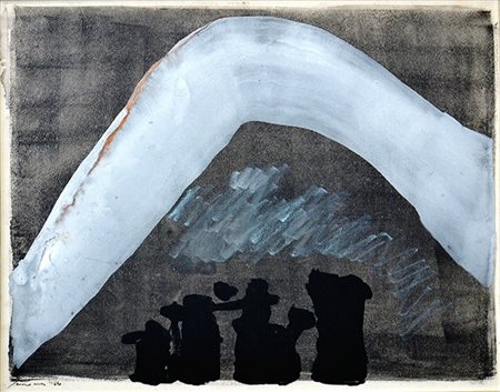 GIUSEPPE SANTOMASO Senza titolo, 1964