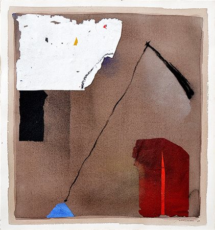 GIUSEPPE SANTOMASO Senza titolo, 1989