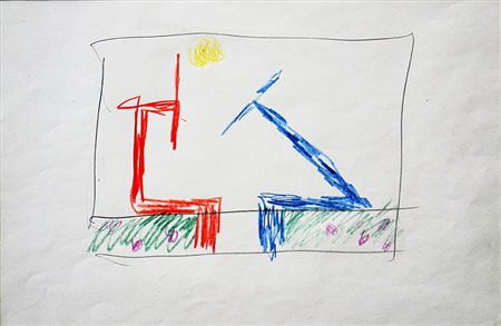 OSVALDO LICINI Fiore fantastico