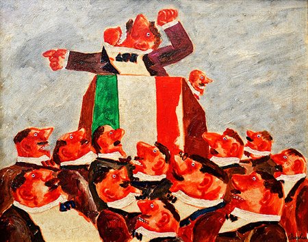 FRANZ BORGHESE Il comizio