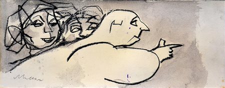 MINO MACCARI  Senza titolo