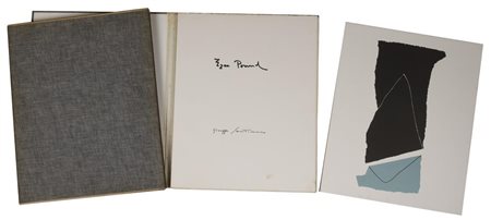 Giuseppe Santomaso EZRA POUND. EN ANGLE sette litografie, cm 46x37 es....