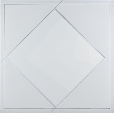 Andrea Pierbò 15 CCXXXIX tecnica mista su tela, cm 70x70 sul retro: firma,...