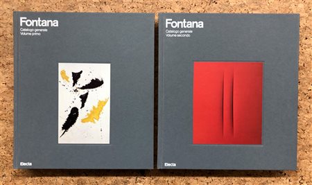 LUCIO FONTANA - Catalogo generale, 1986