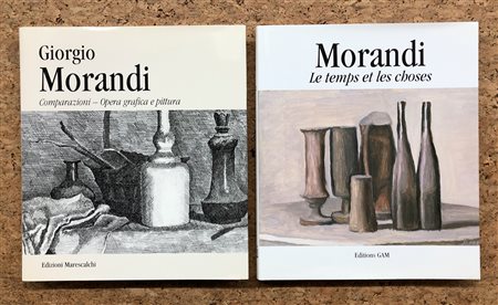 GIORGIO MORANDI - Lotto unico di 2 catalogh